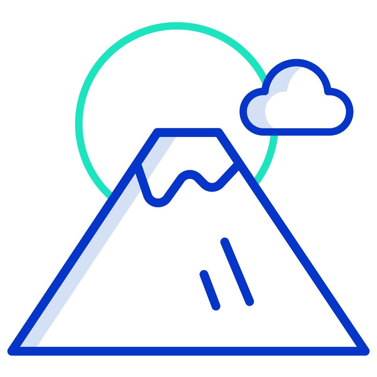 fuji mountain icon