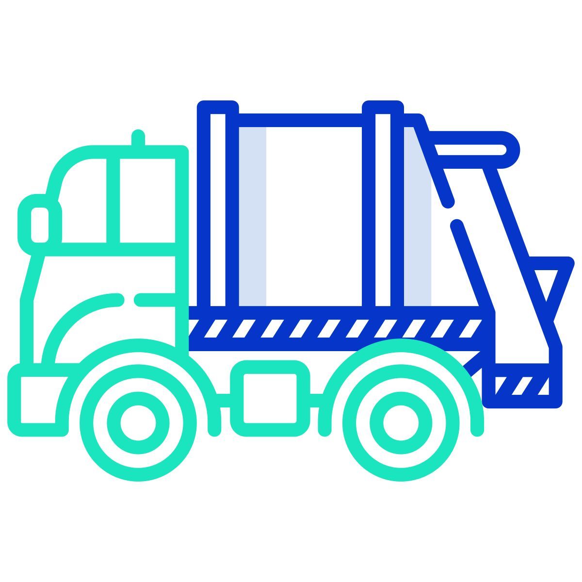 garbage truck icon