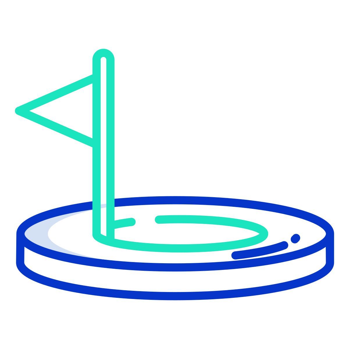 golf field icon