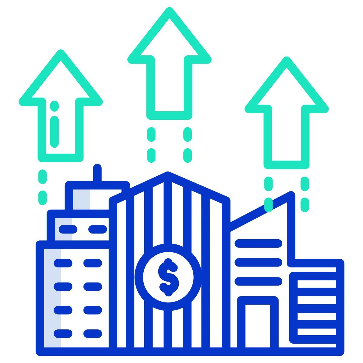 financial growth icon