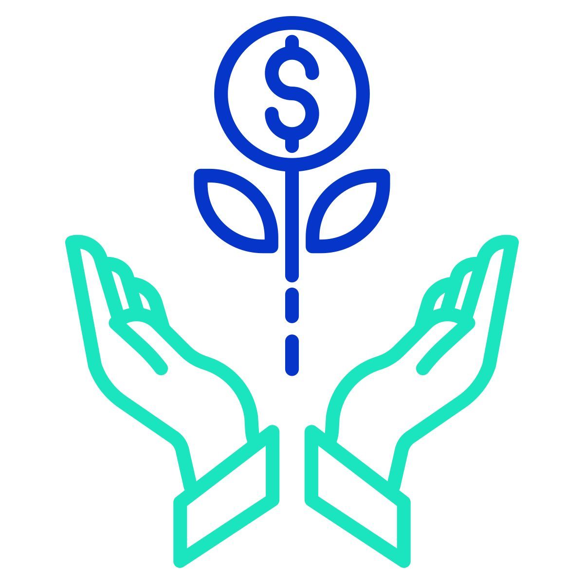 financial growth icon