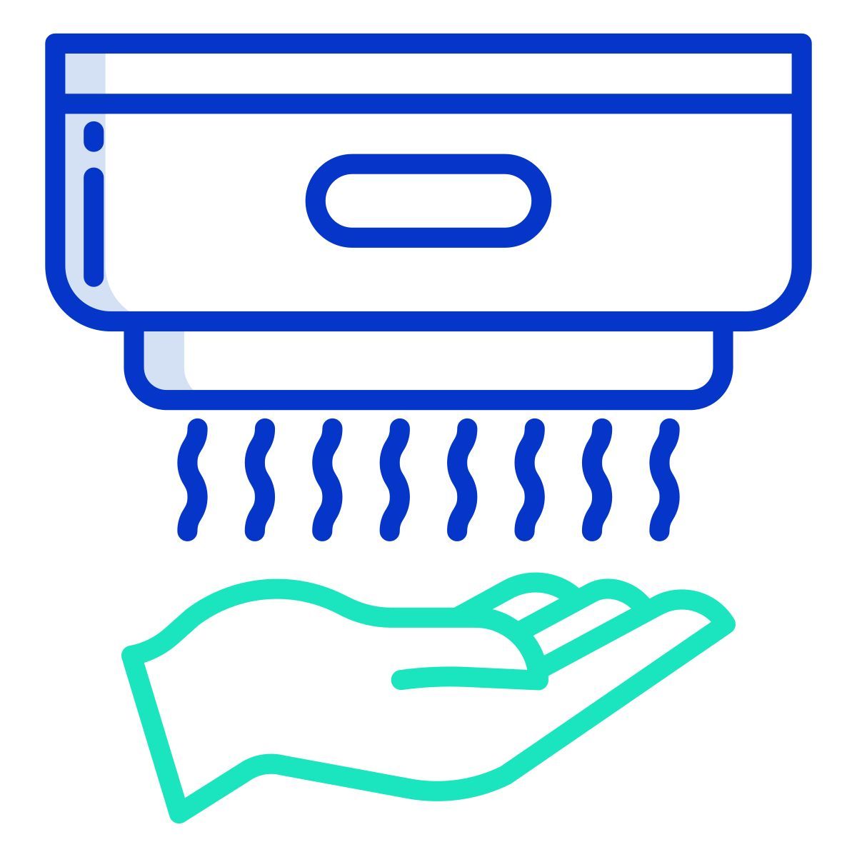 hand dryer icon