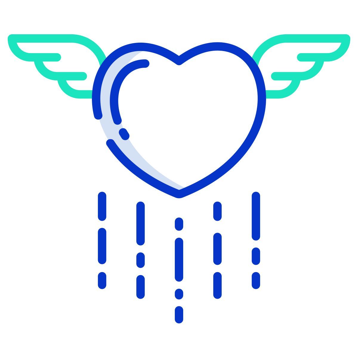 heart wings icon