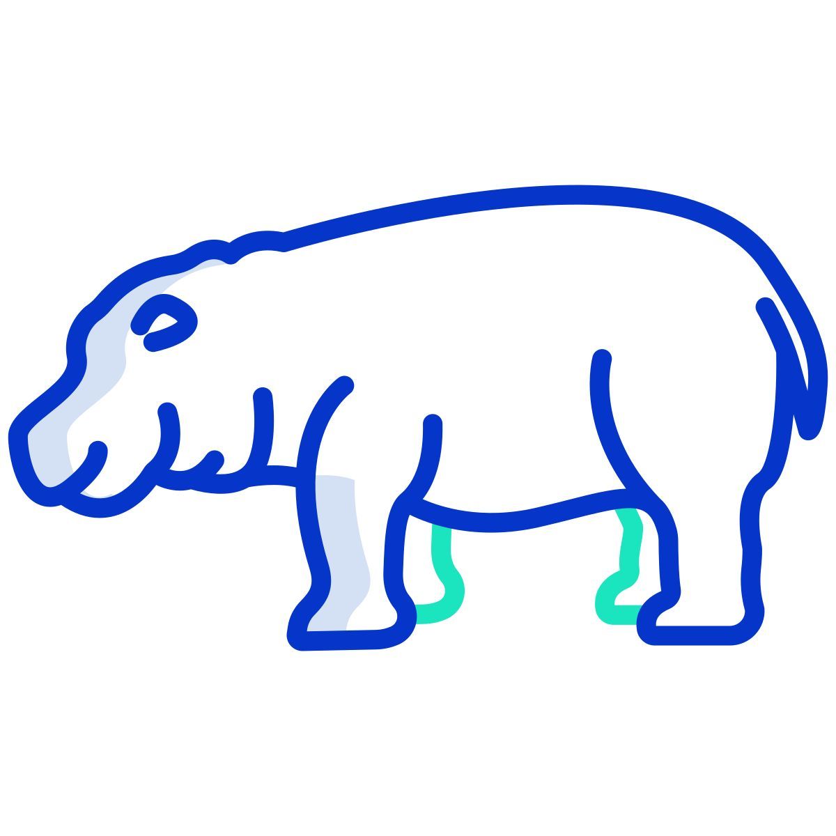 hipopótamo icon