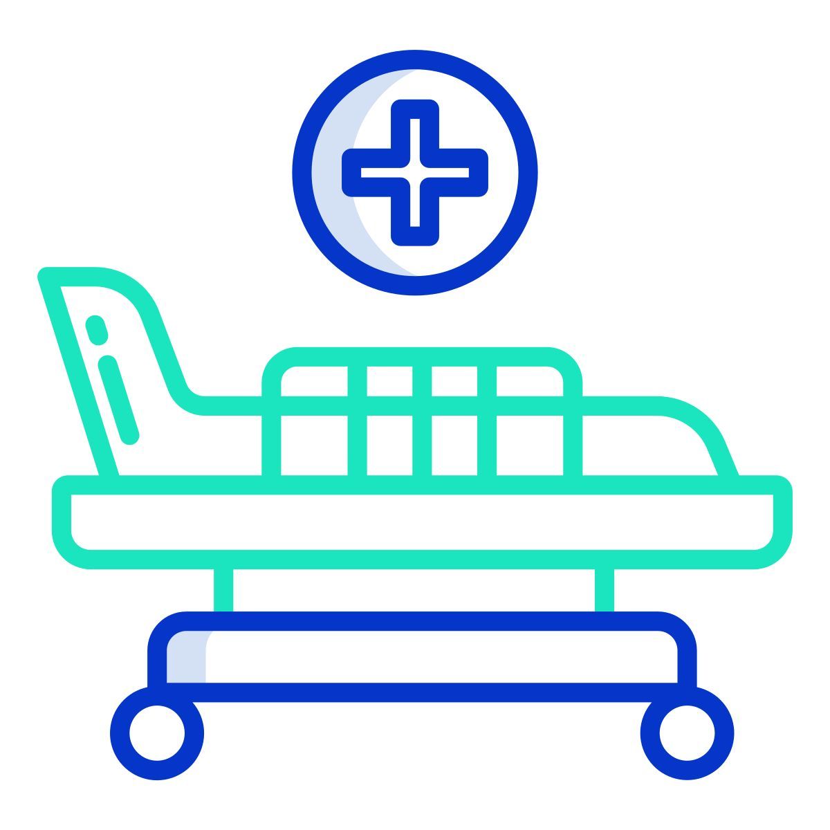 hospital bed icon