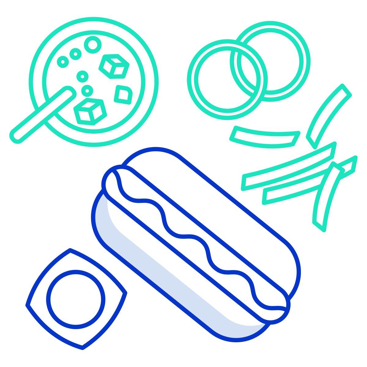 hot dog icon