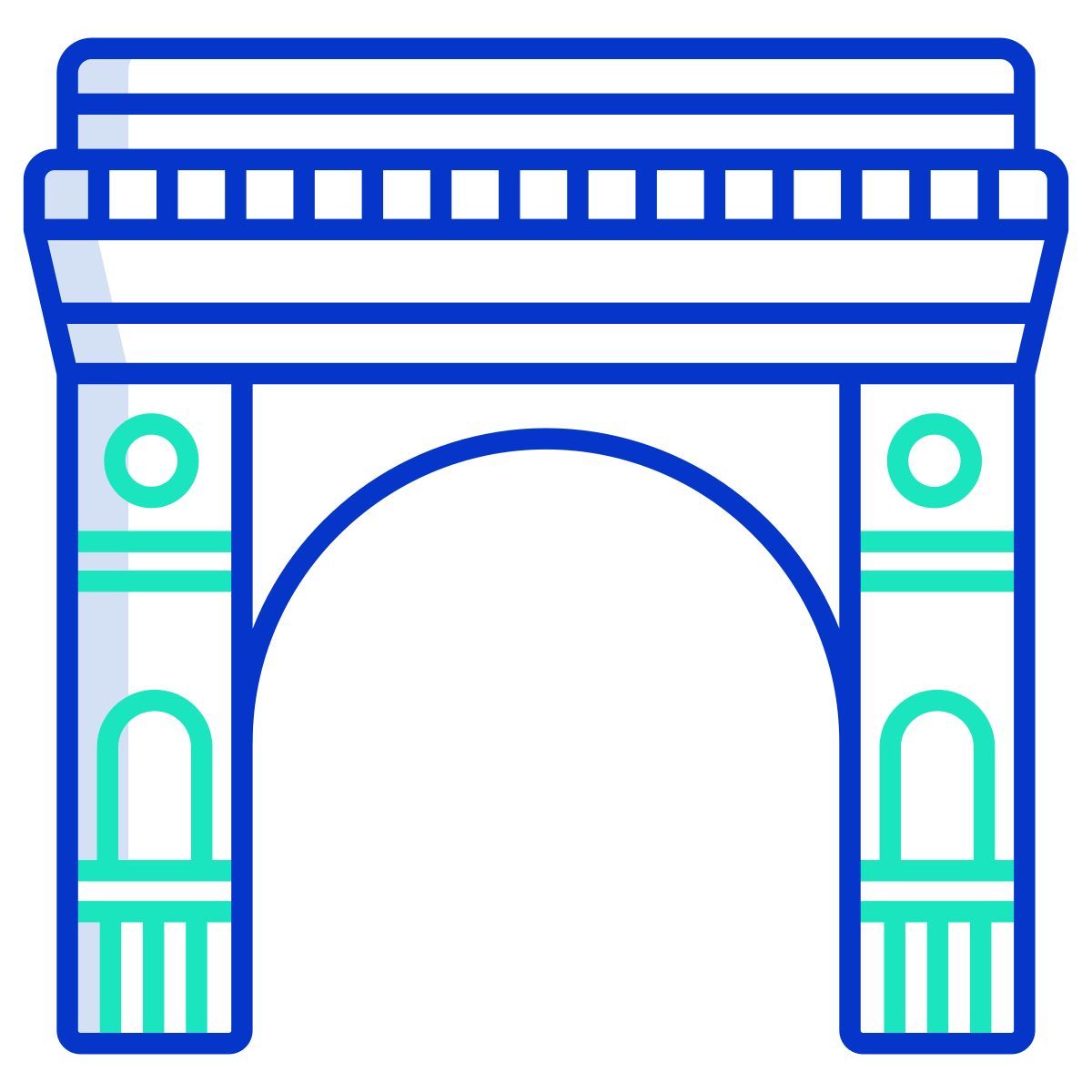 india gate icon