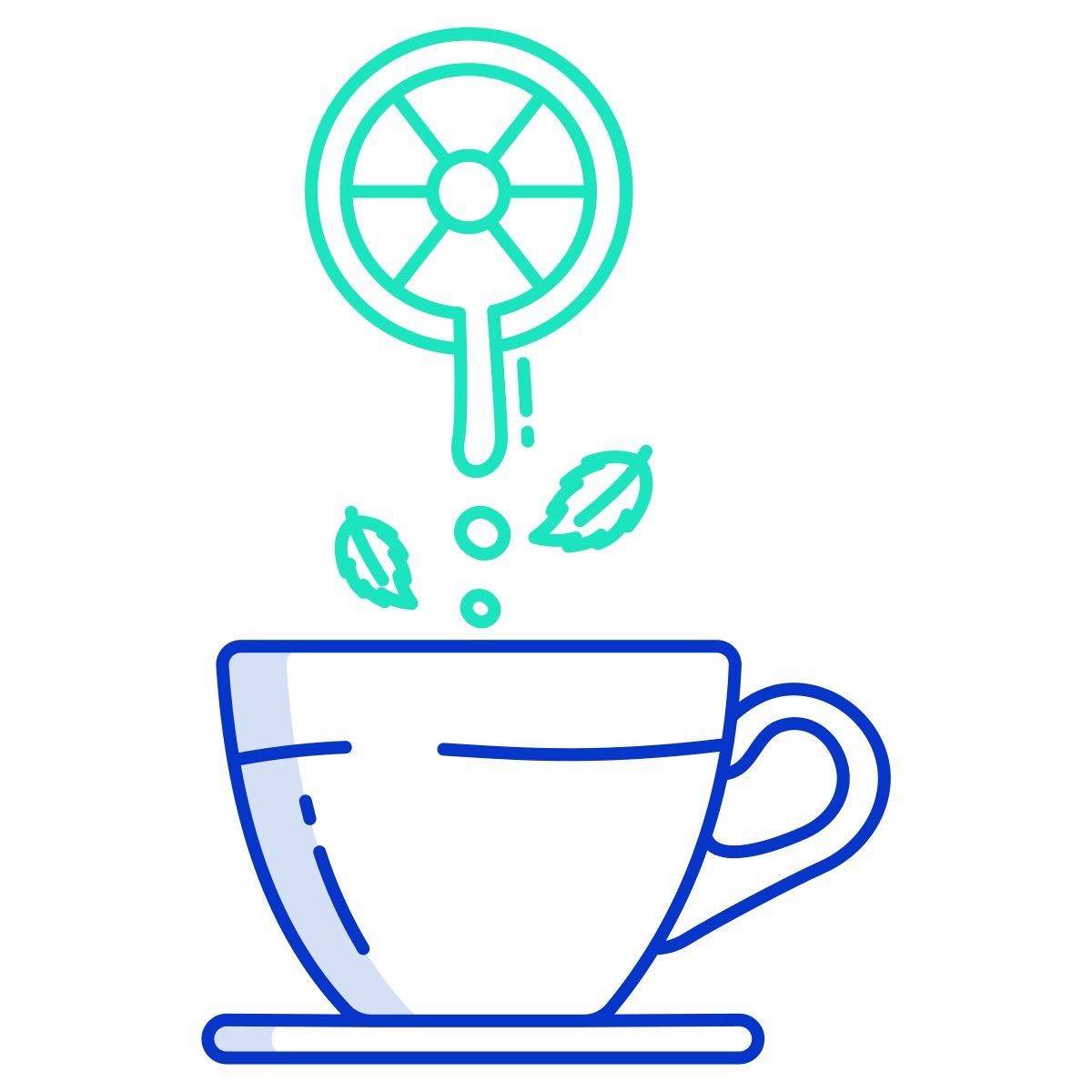 lemon tea icon