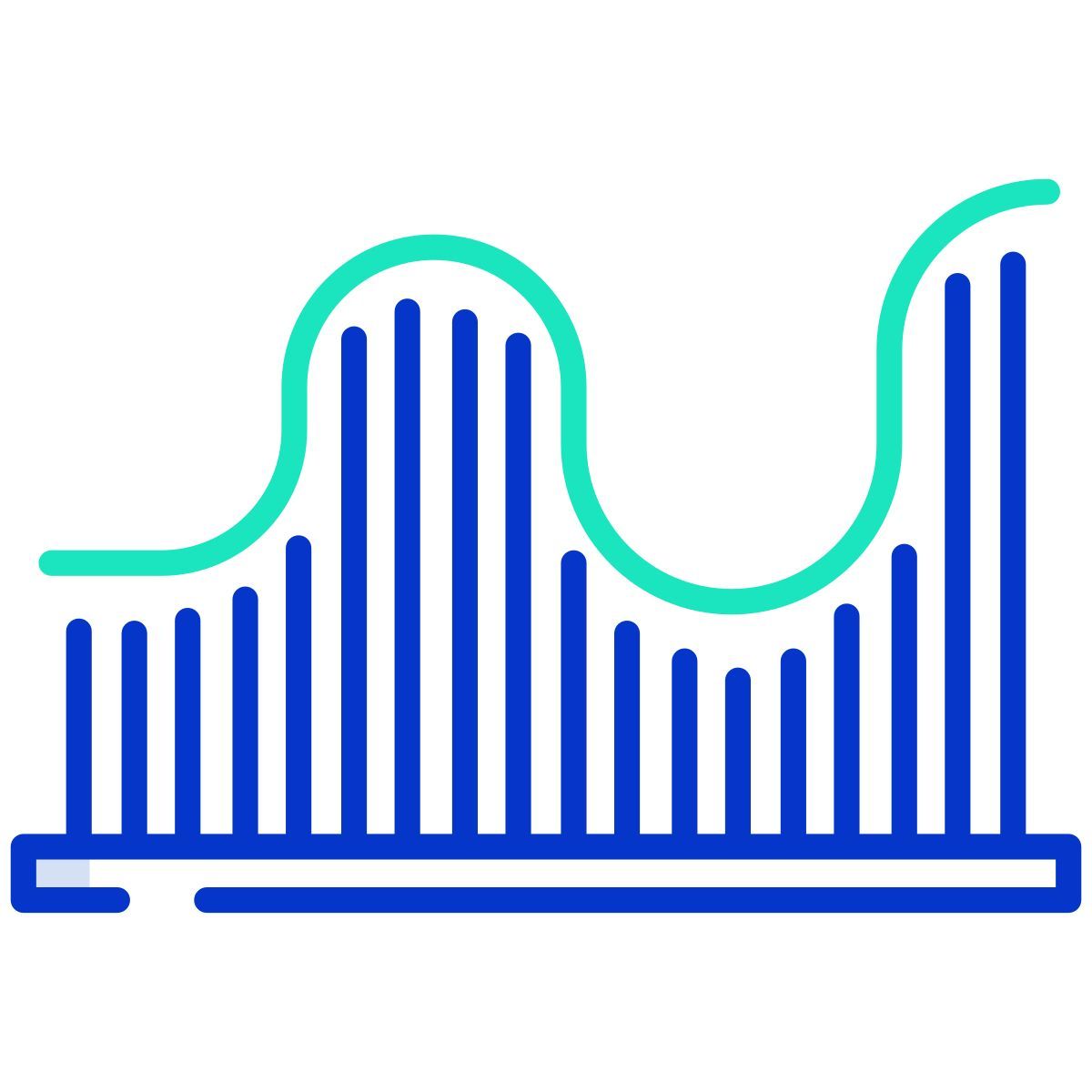 line graph icon