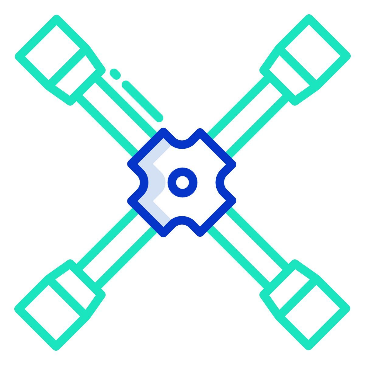 lug wrench icon