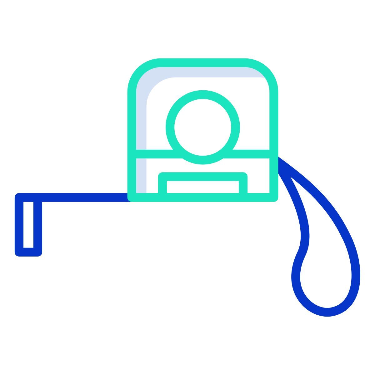 measuring tape icon