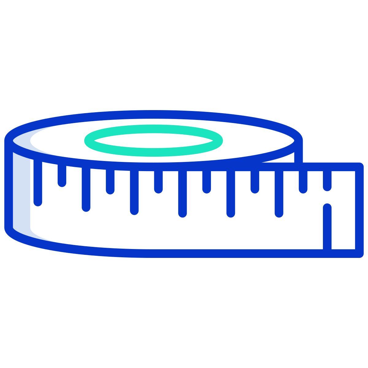 measuring tape icon
