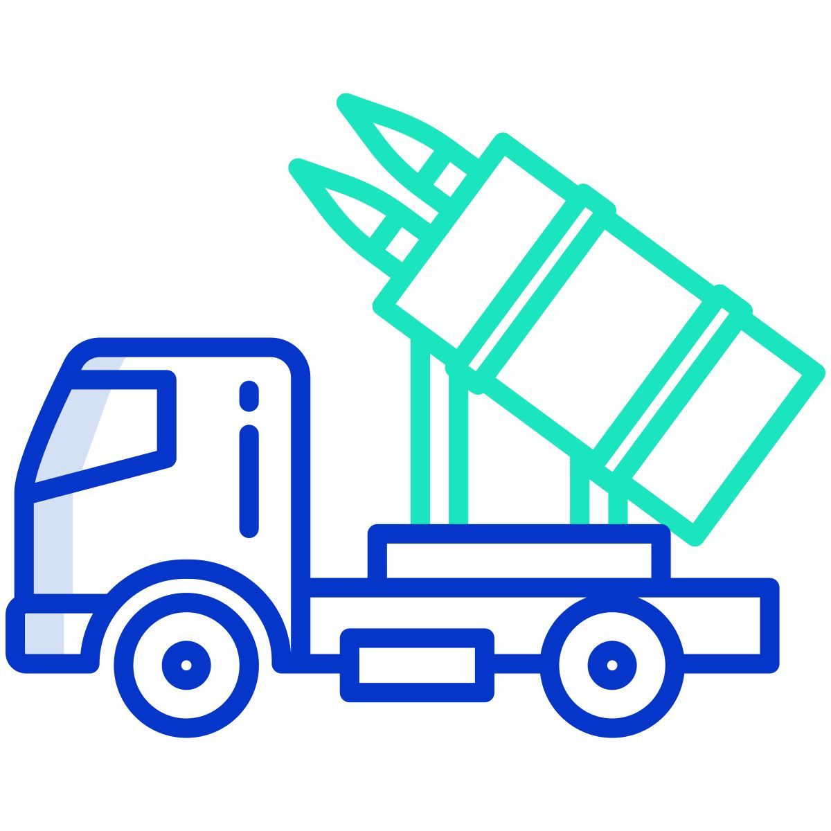 military vehicle icon