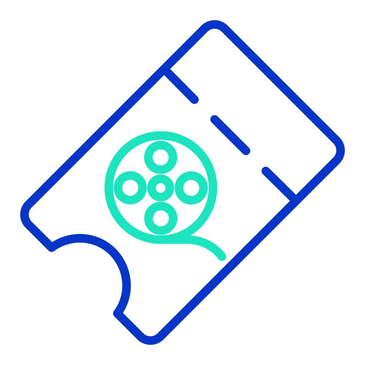 movie ticket icon