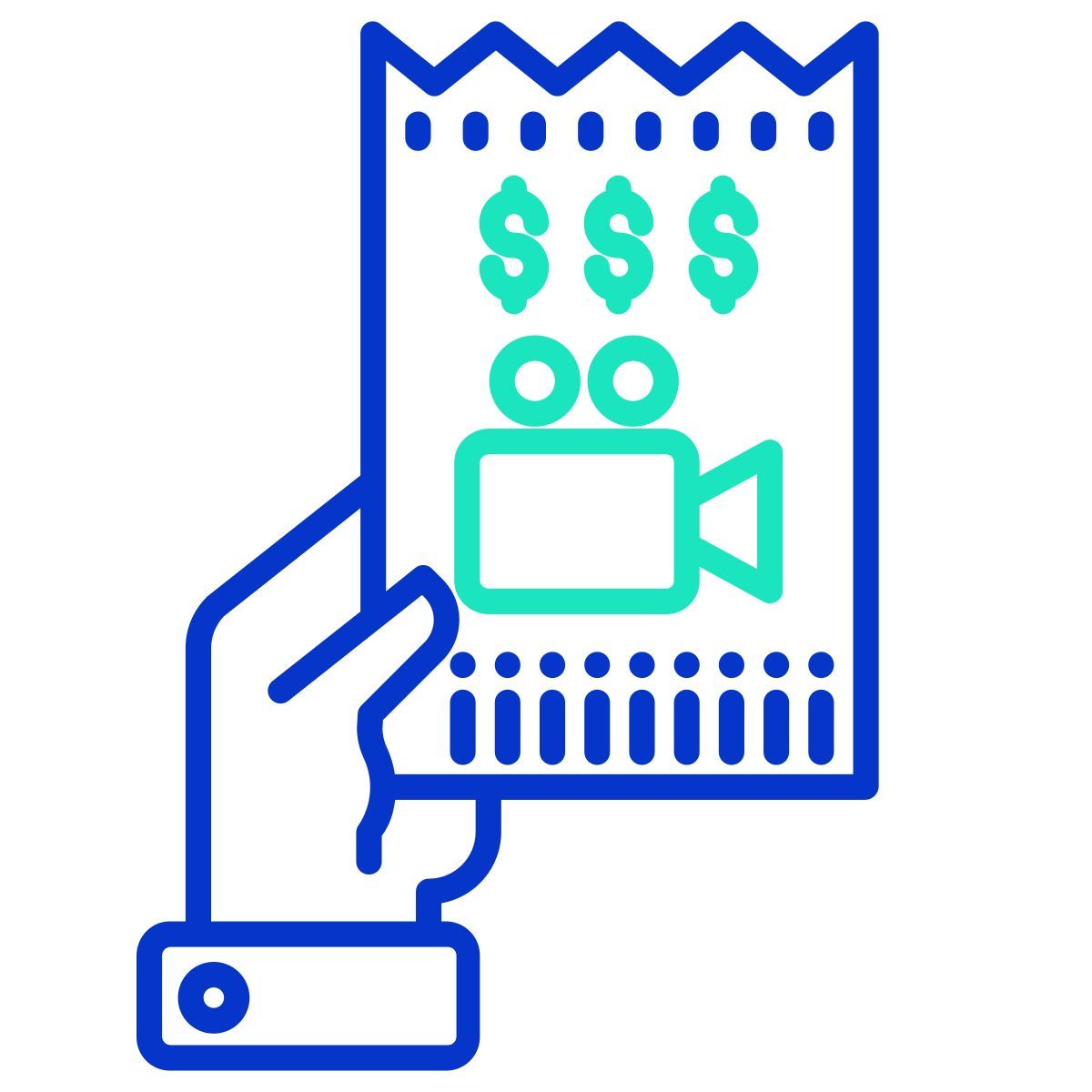 movie ticket icon