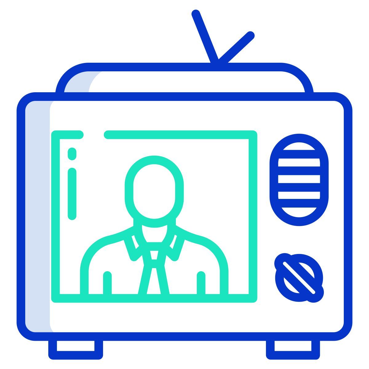 news anchor icon