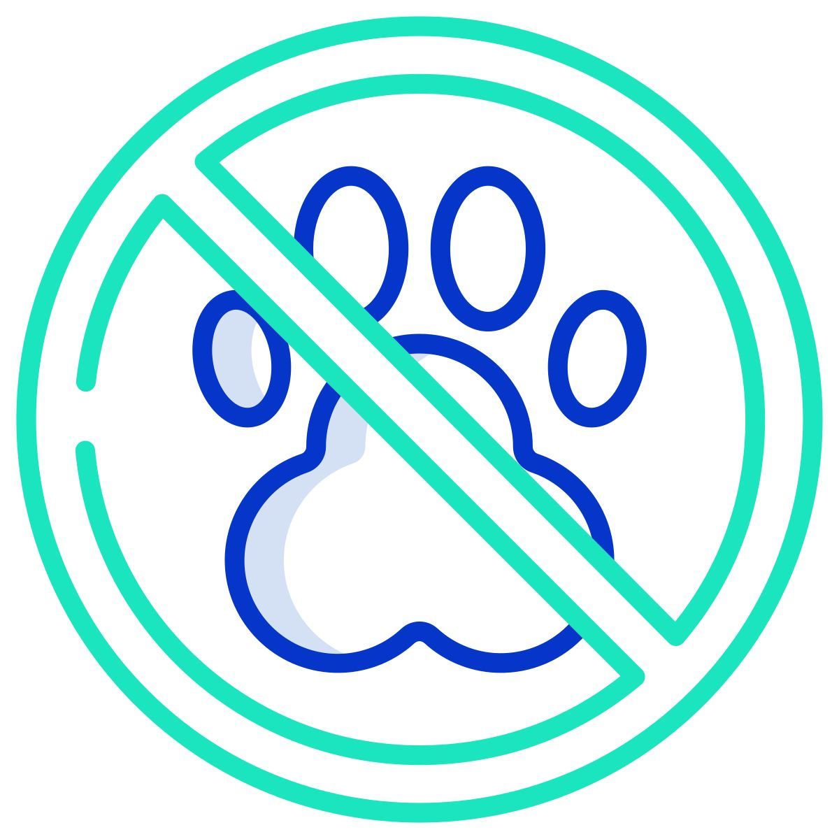 animaux non admis icon