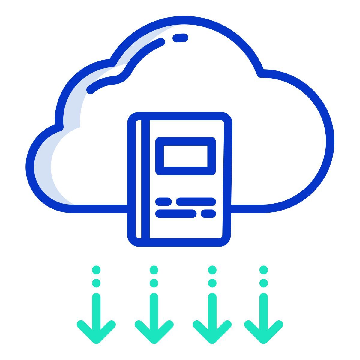 biblioteca online icon