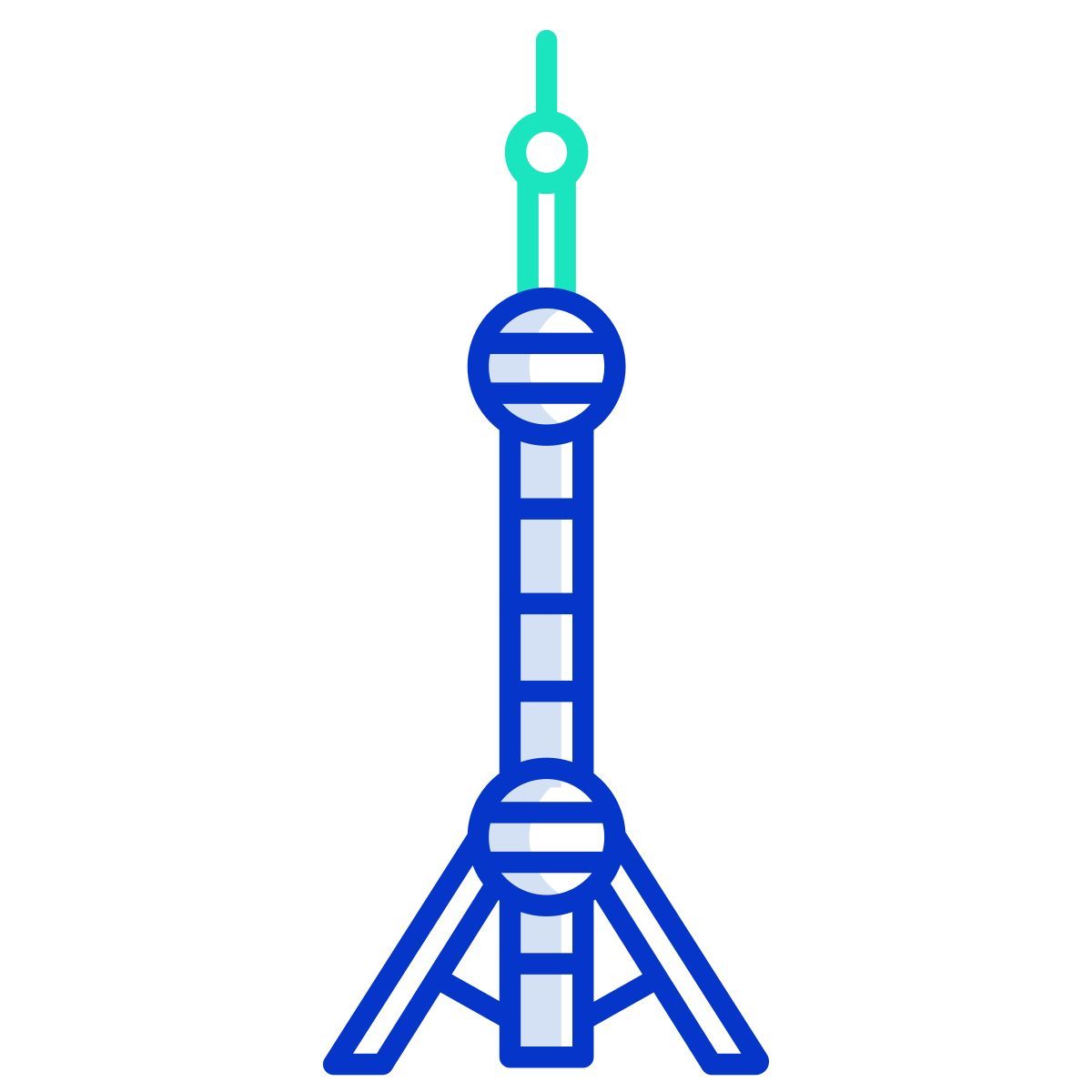oriental pearl tower icon