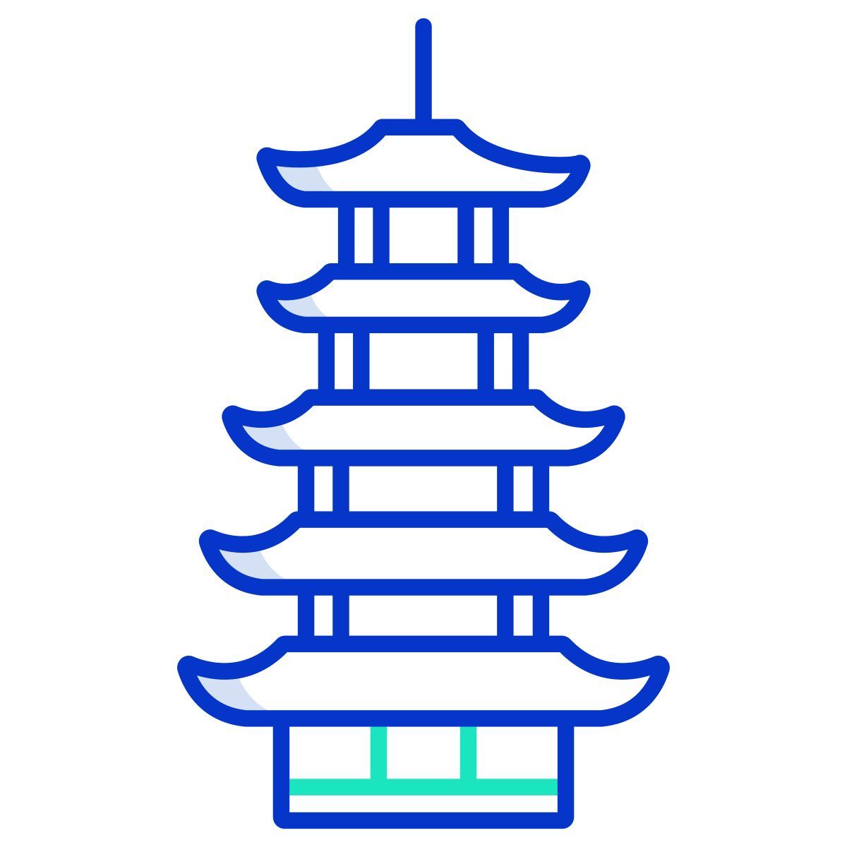 pagoda icon