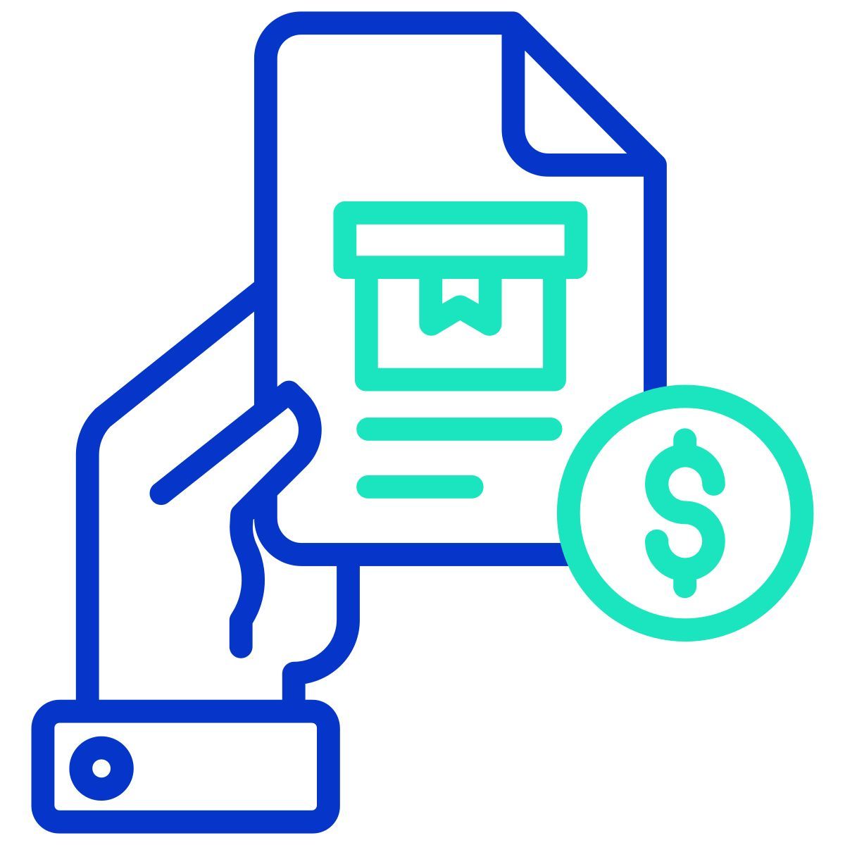 enviar box icon