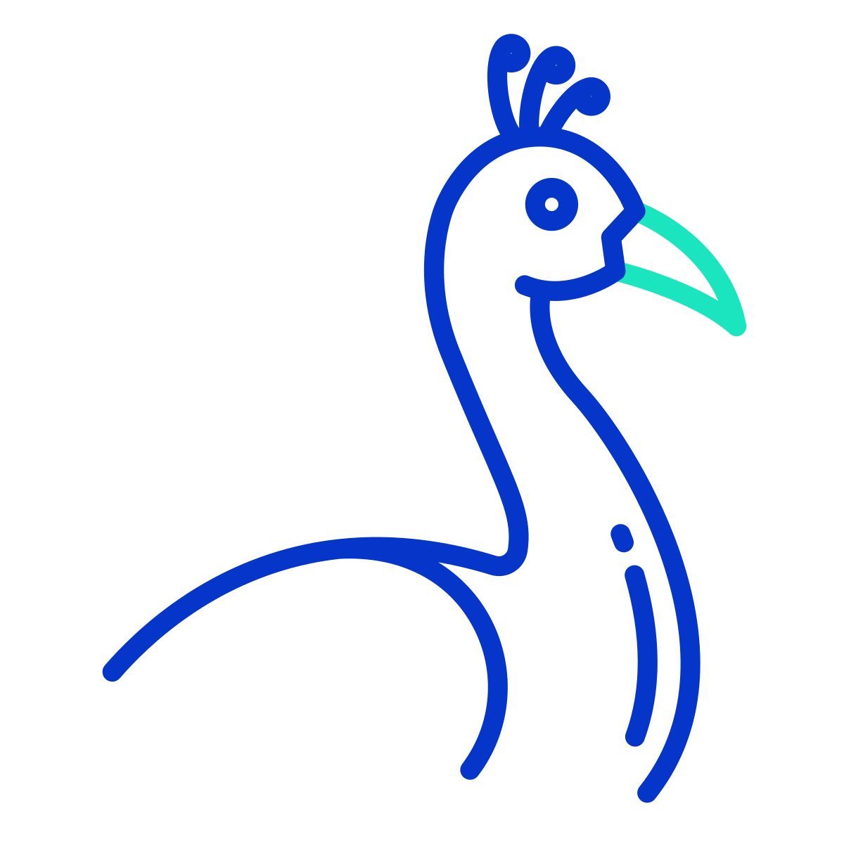 peacock icon