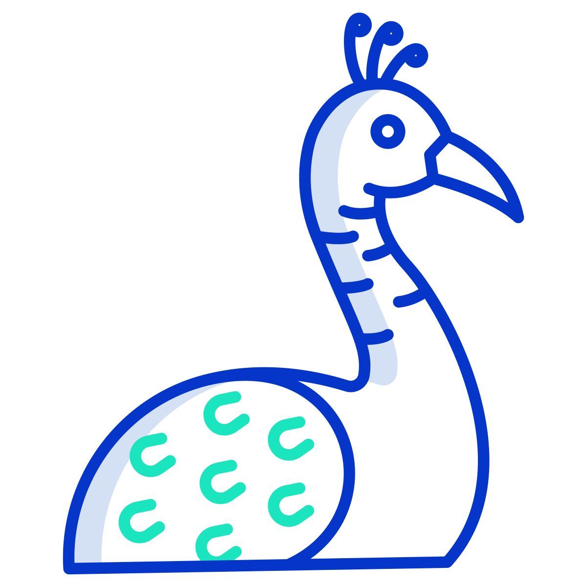孔雀 icon