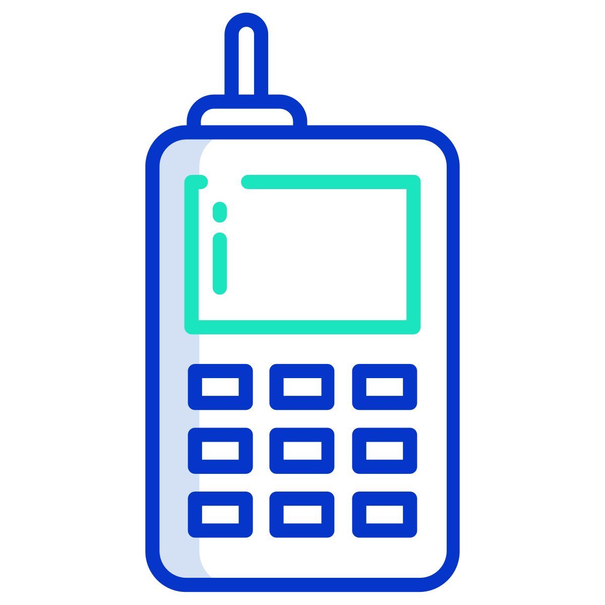 old cell phone icon