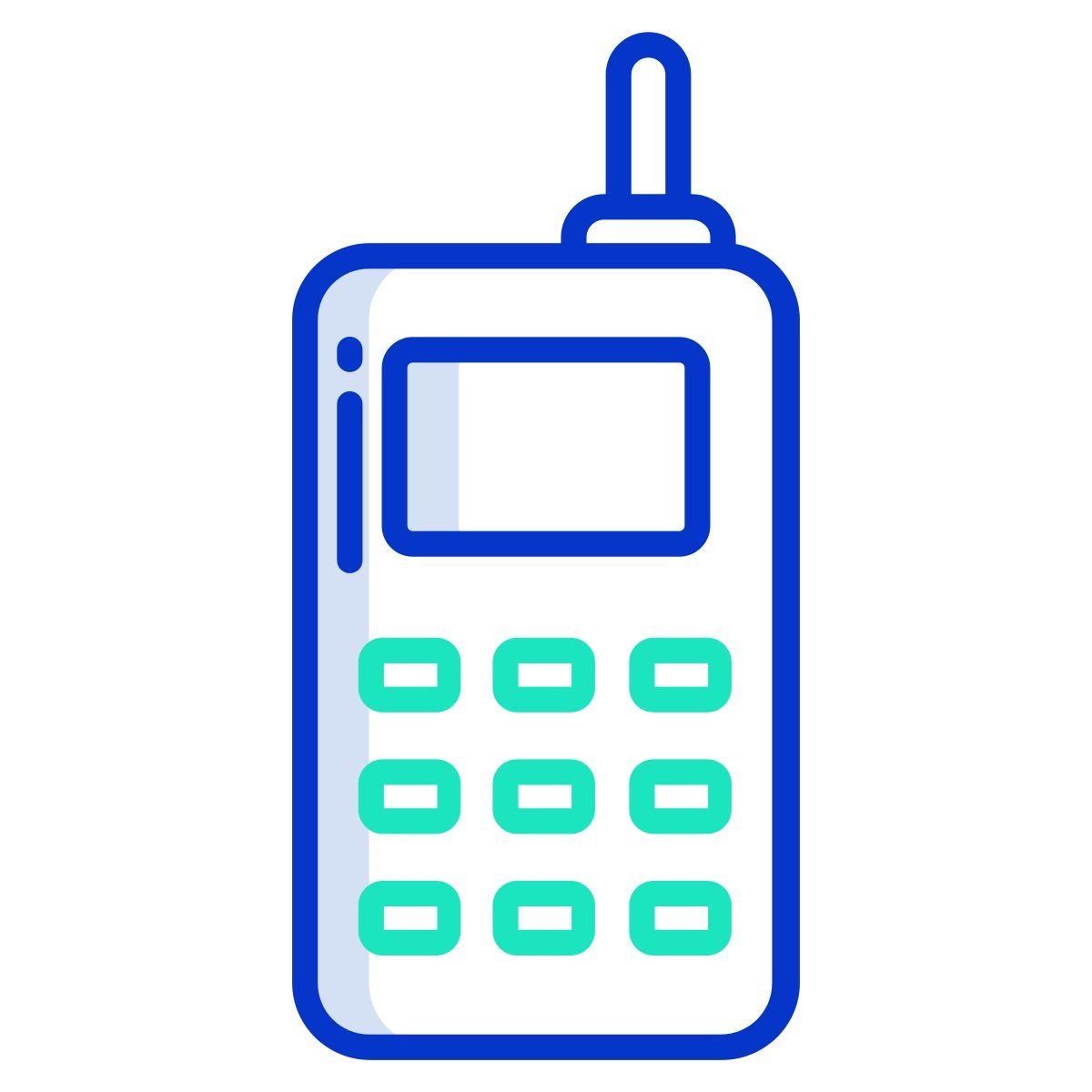 telefono cellulare d'epoca icon