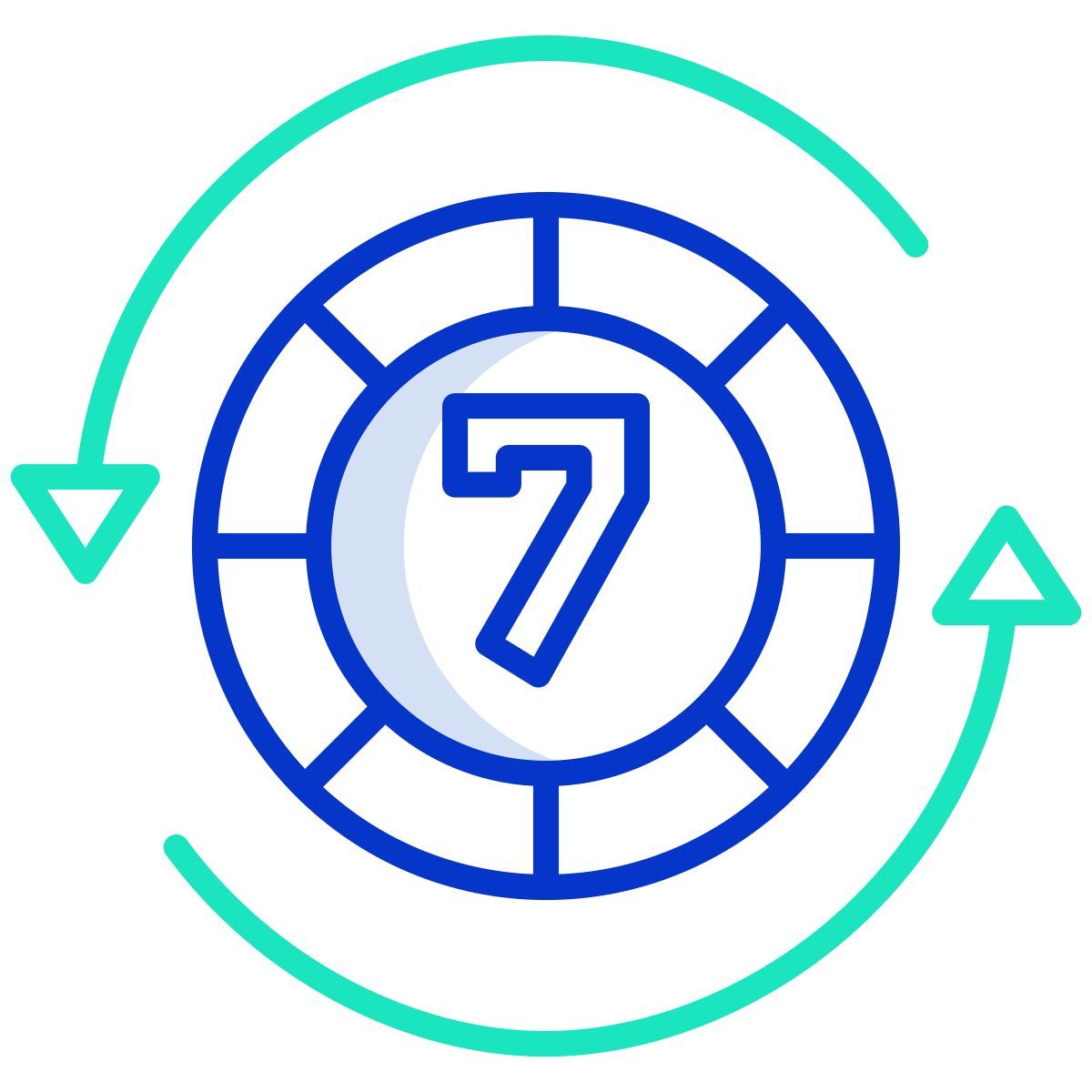 ficha de póquer icon