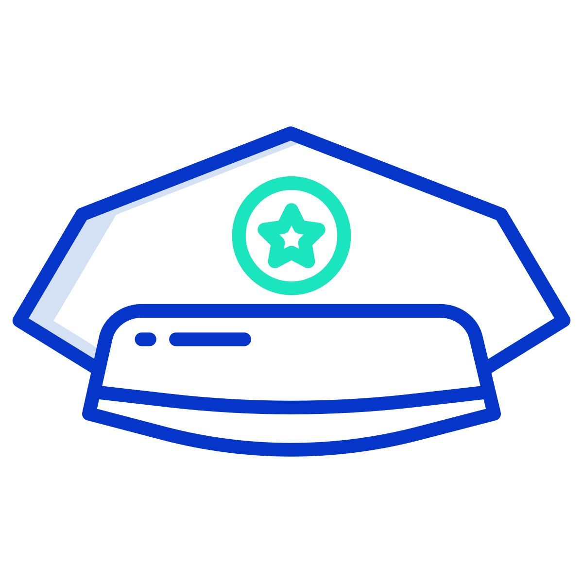 police hat icon