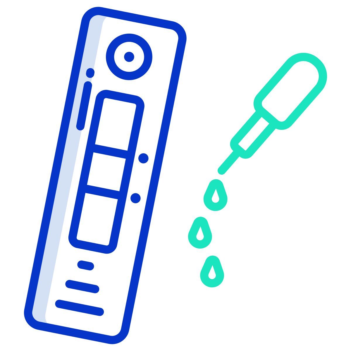 pregnant test icon