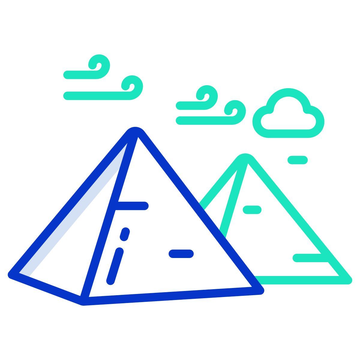 pyramid icon