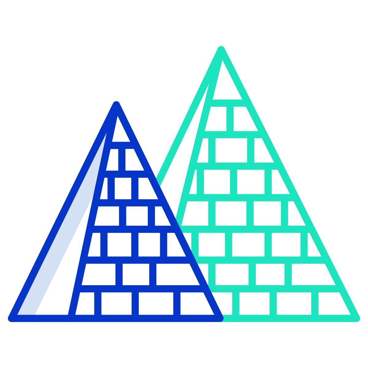 pyramid icon