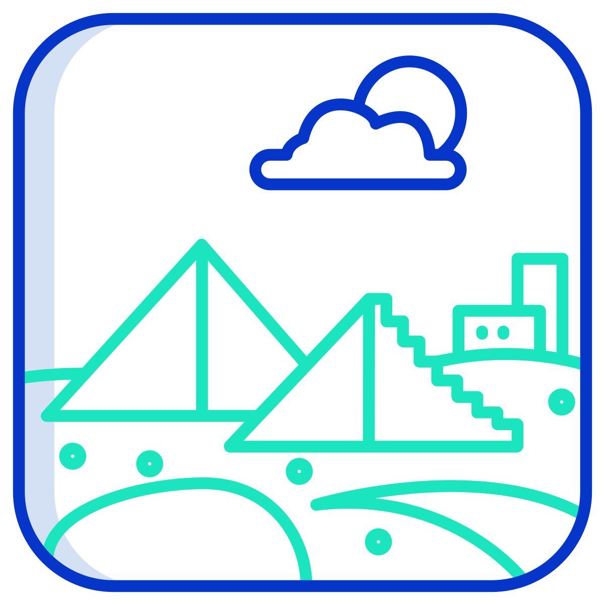 pyramid icon