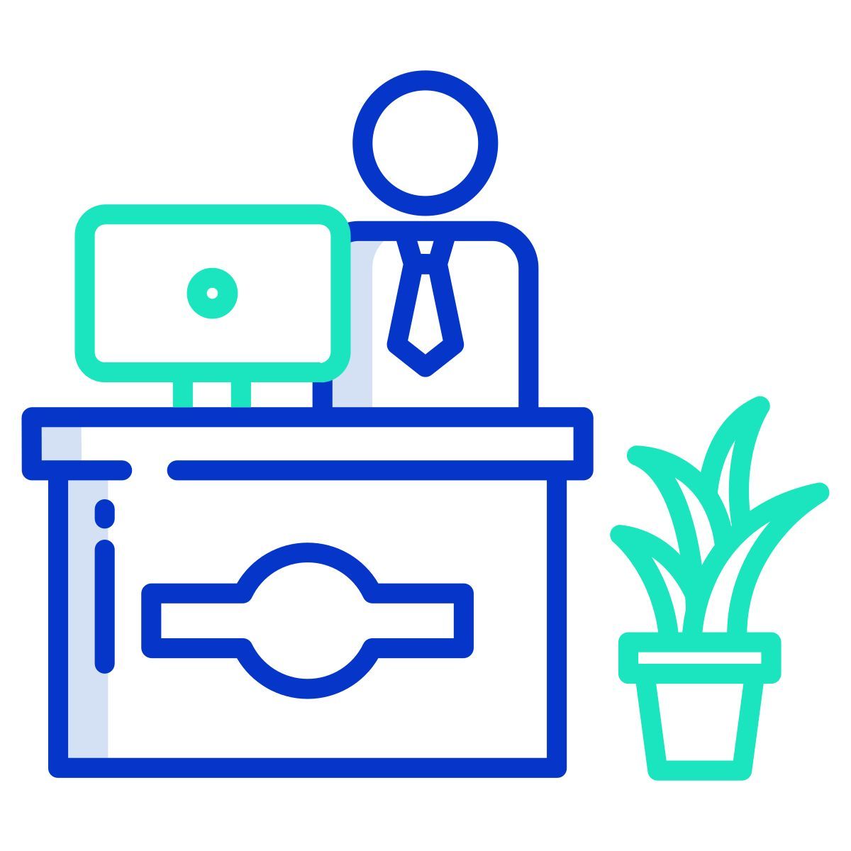 receptionist icon