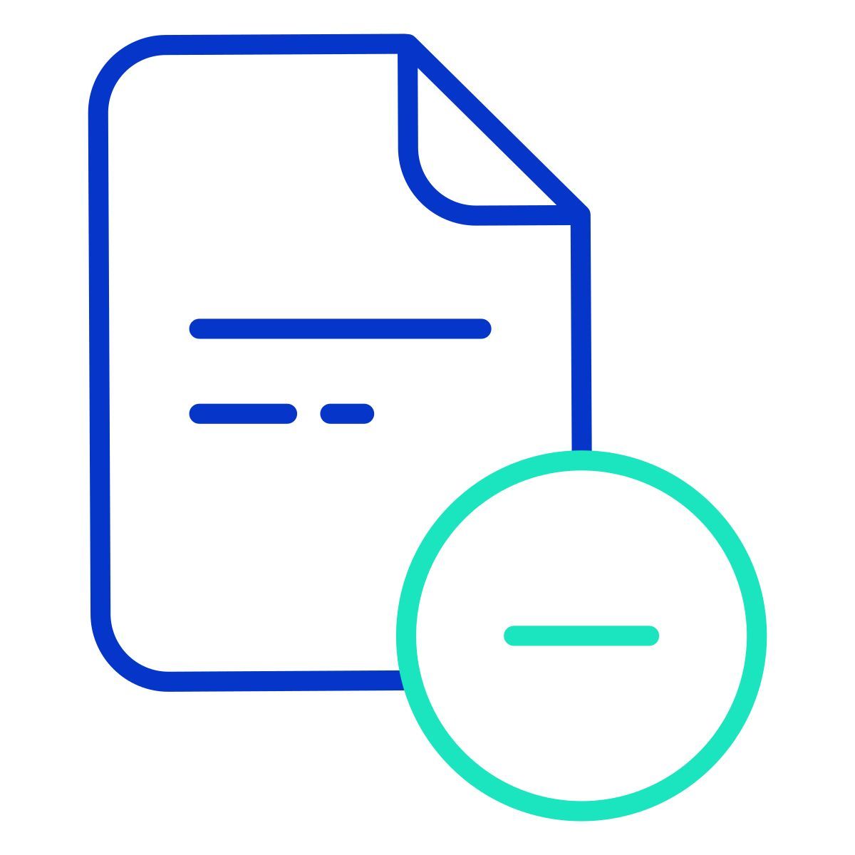 remove icon