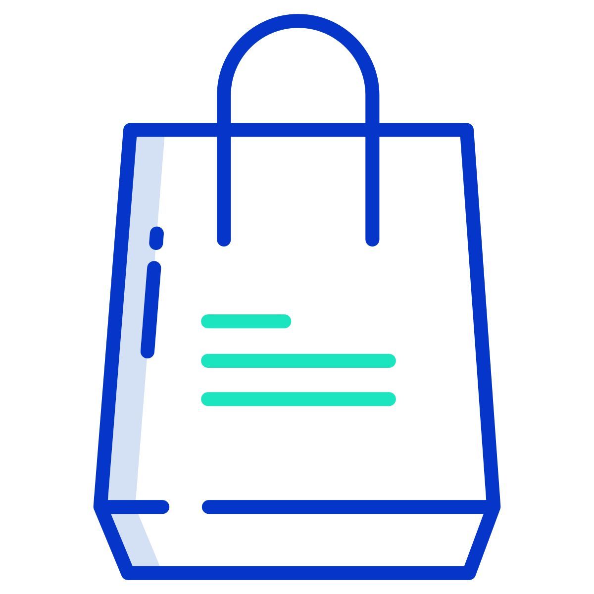 shopping bag icon