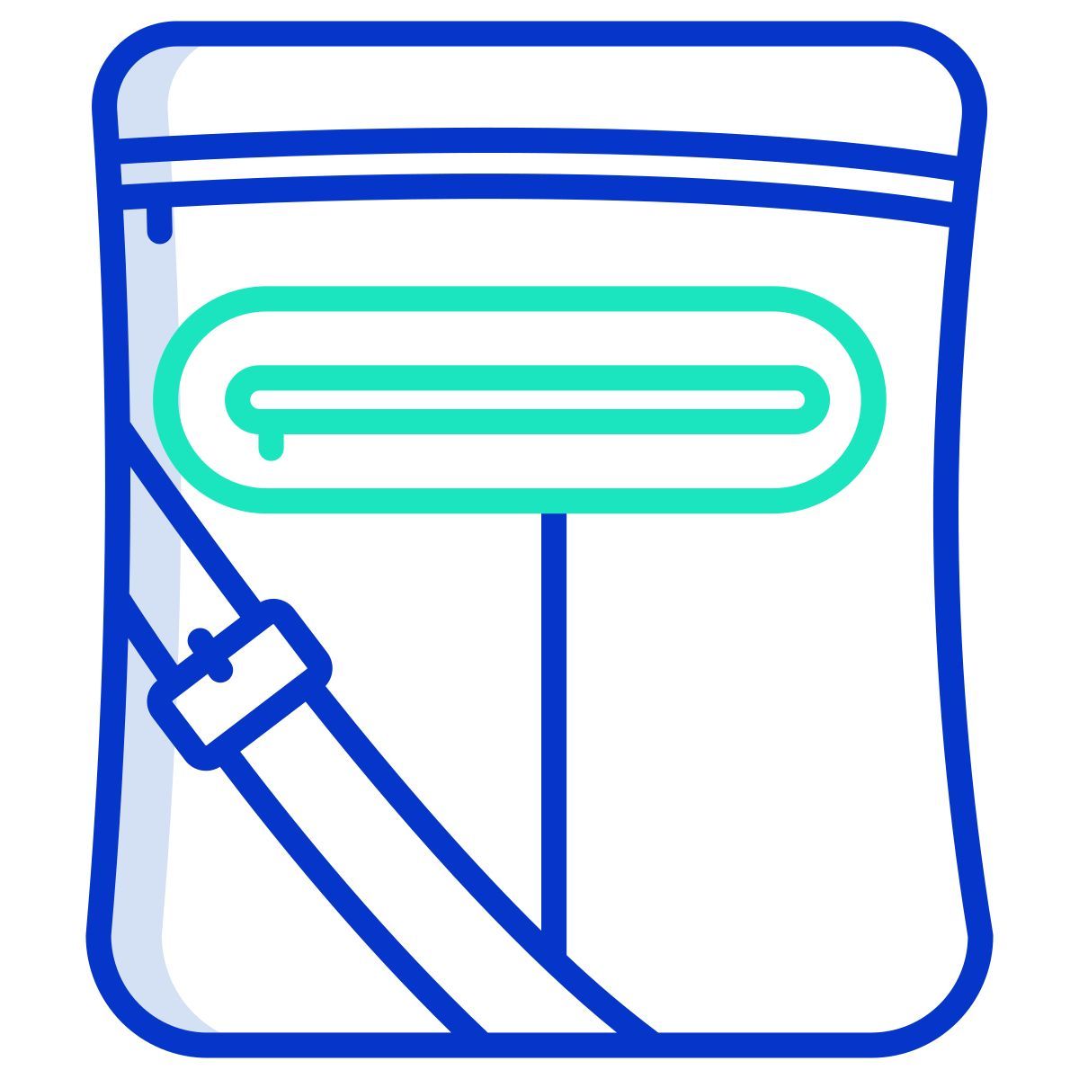 borsa a tracolla icon