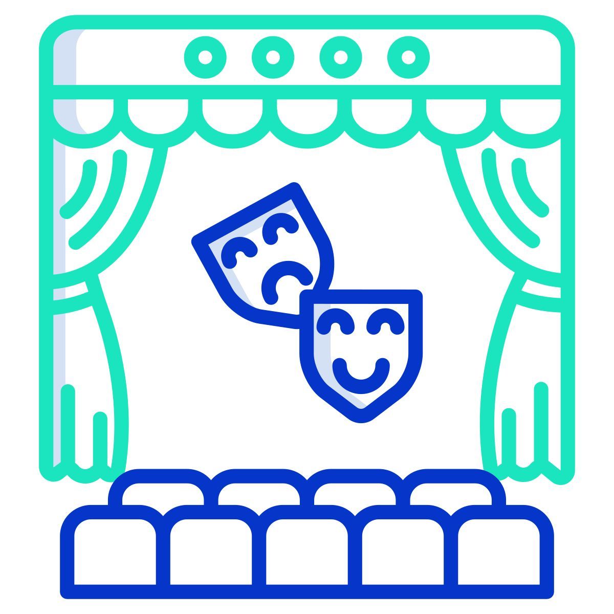 展示 icon