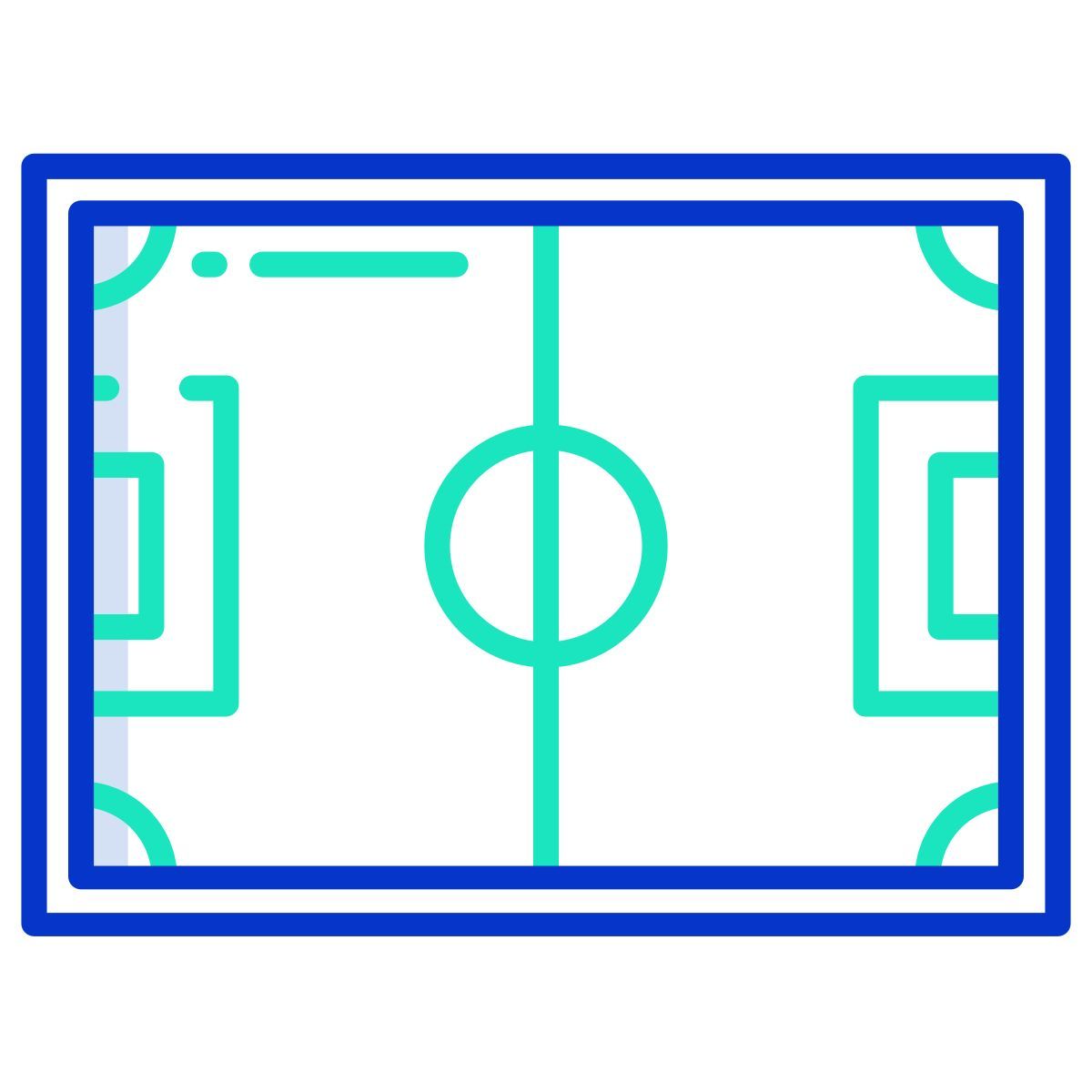 soccer field icon