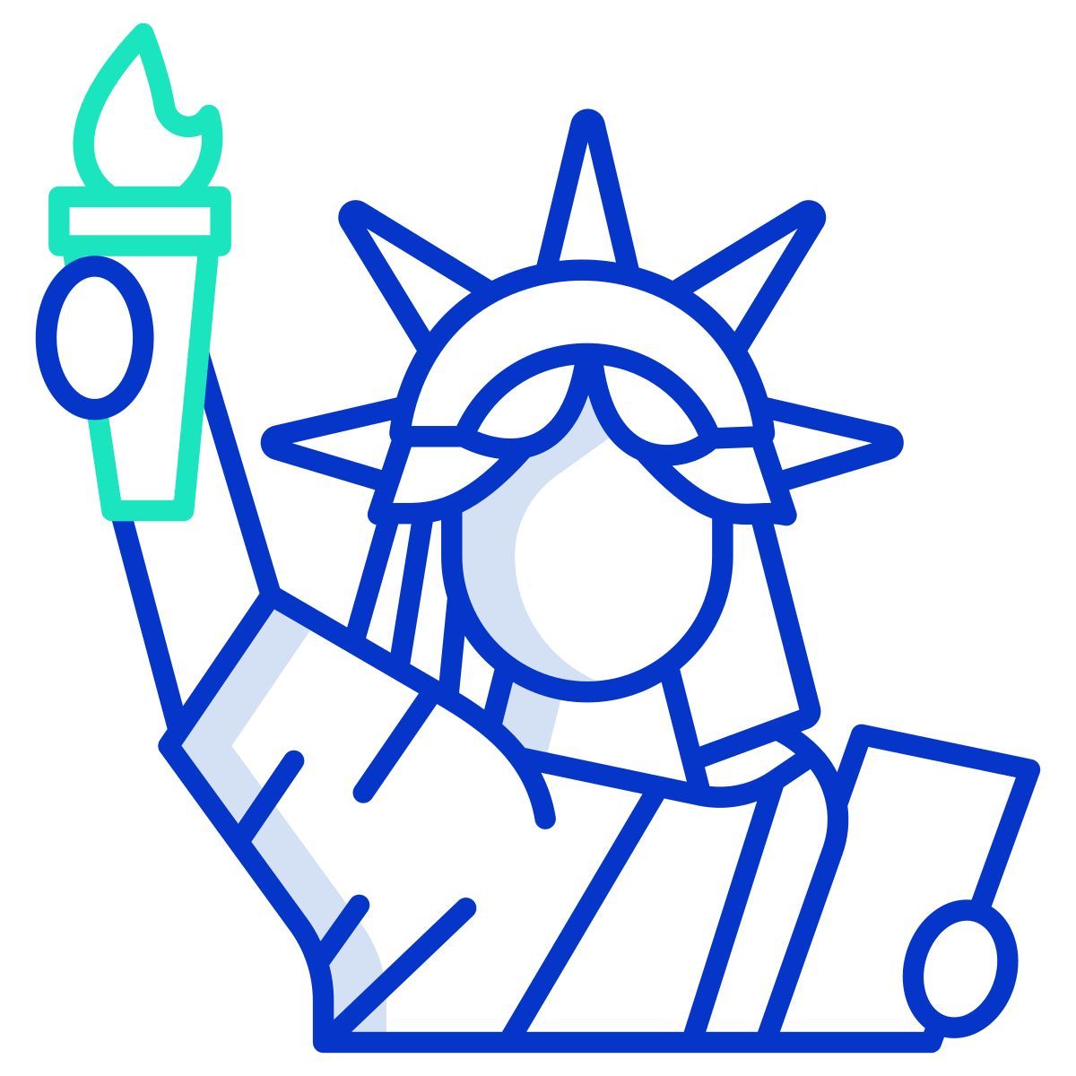 statue of liberty icon