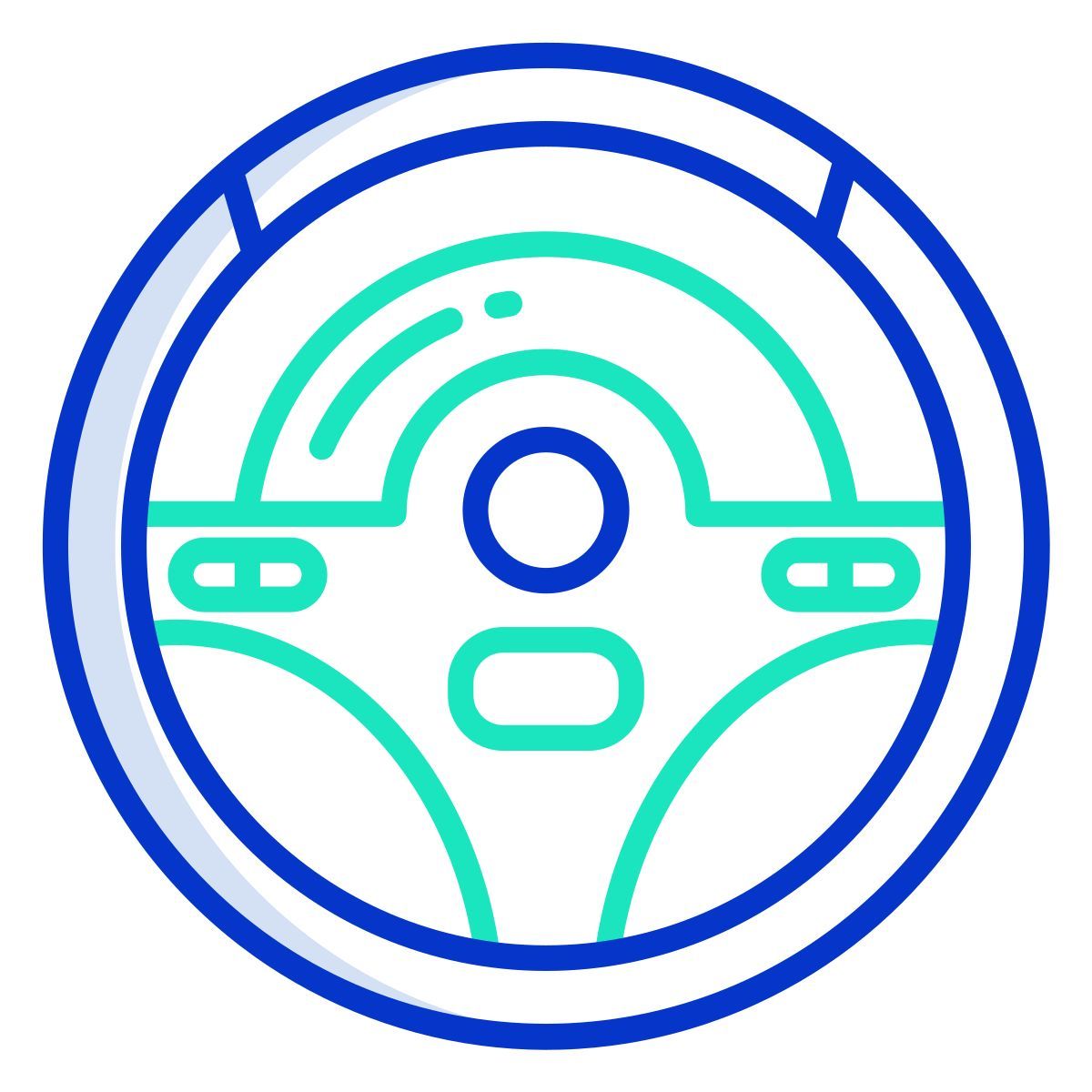 steering wheel icon