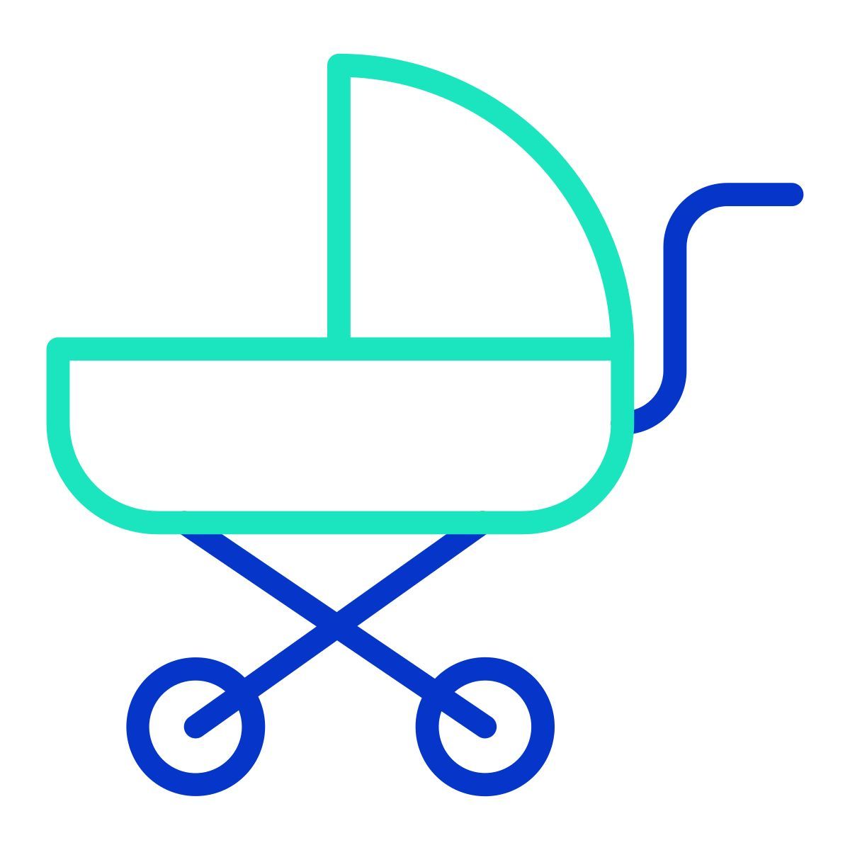 stroller icon
