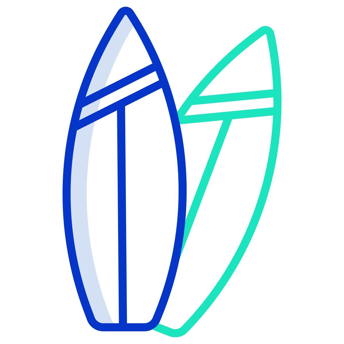 surfing board icon