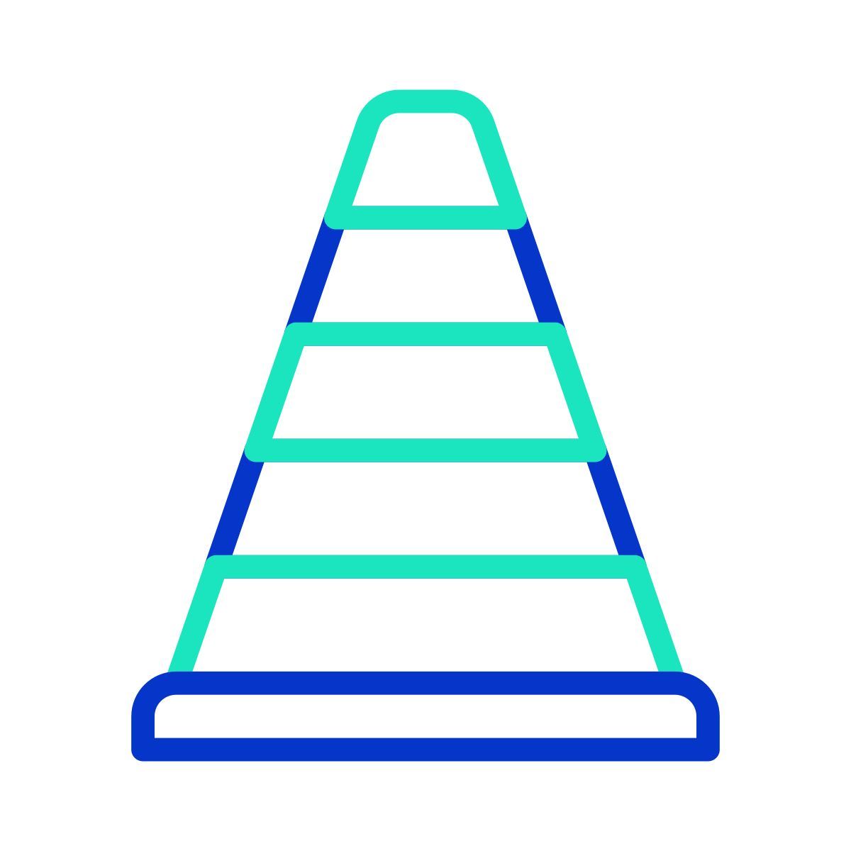 traffic cone icon