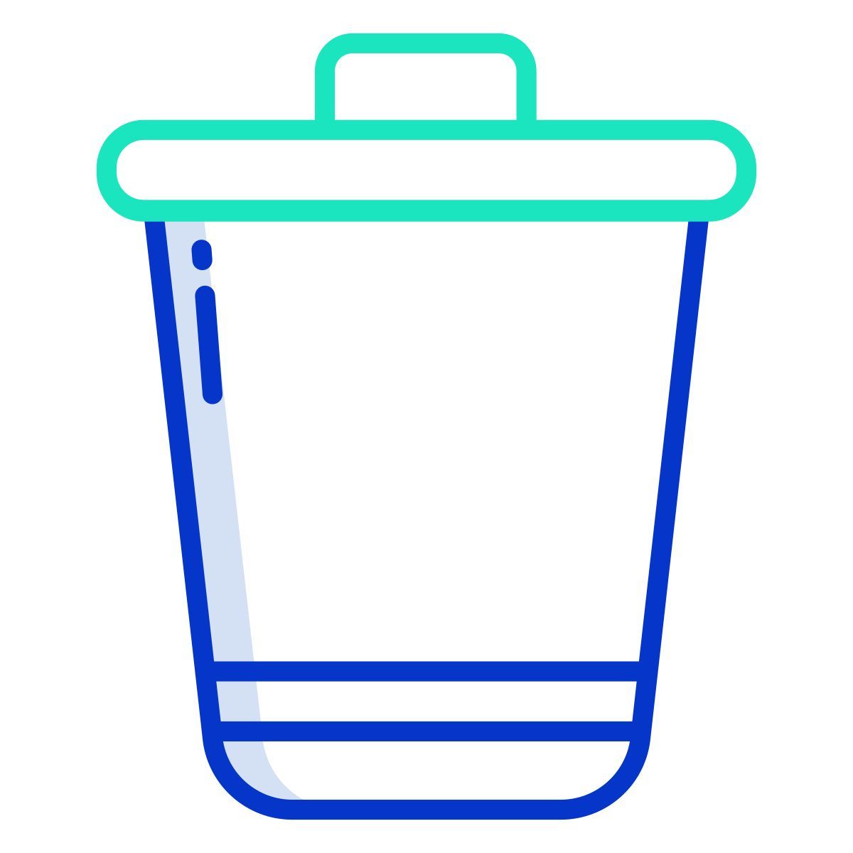 trash bin icon