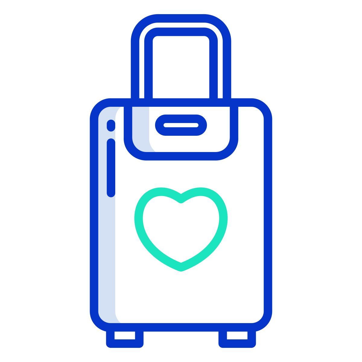 travel bag icon