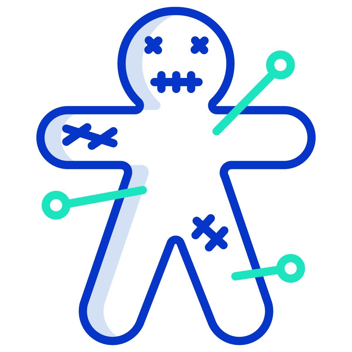 voodoo puppe icon