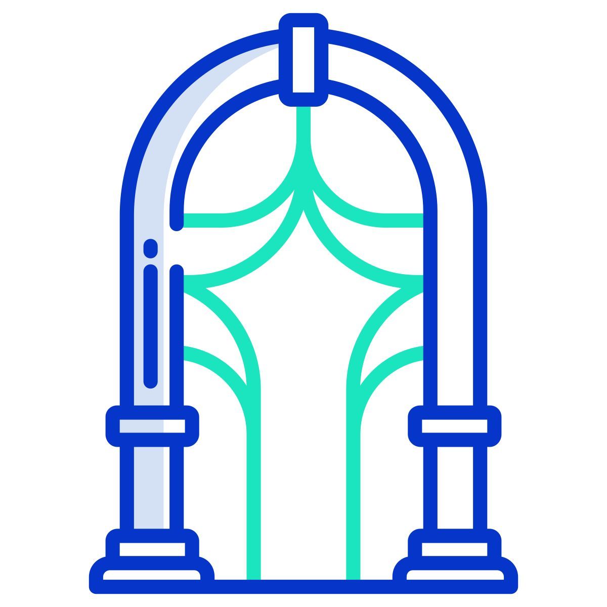 wedding arch icon